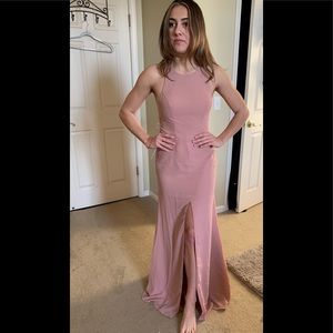 JJs house bridesmaids dress dusty rose size 6